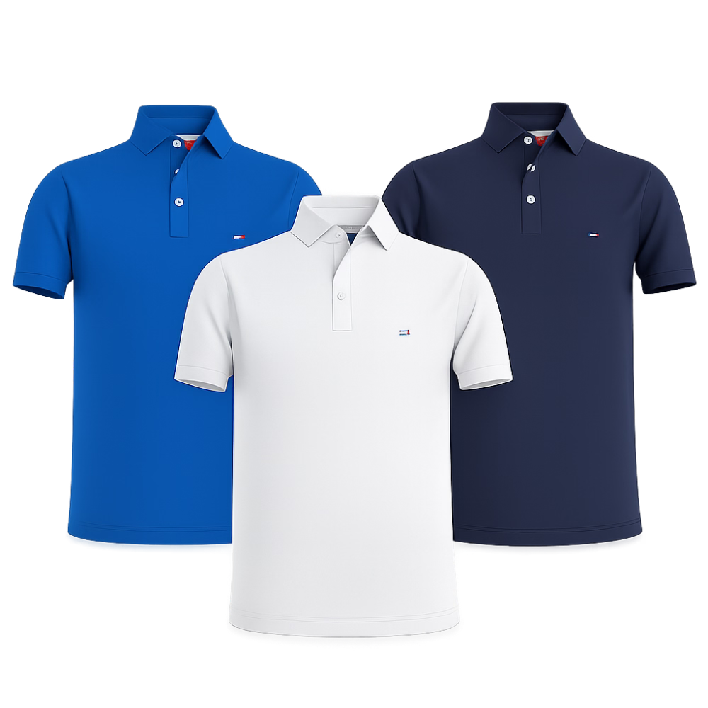 Polo Ultra Luxe à col montant (1 acheté, 3 offerts)