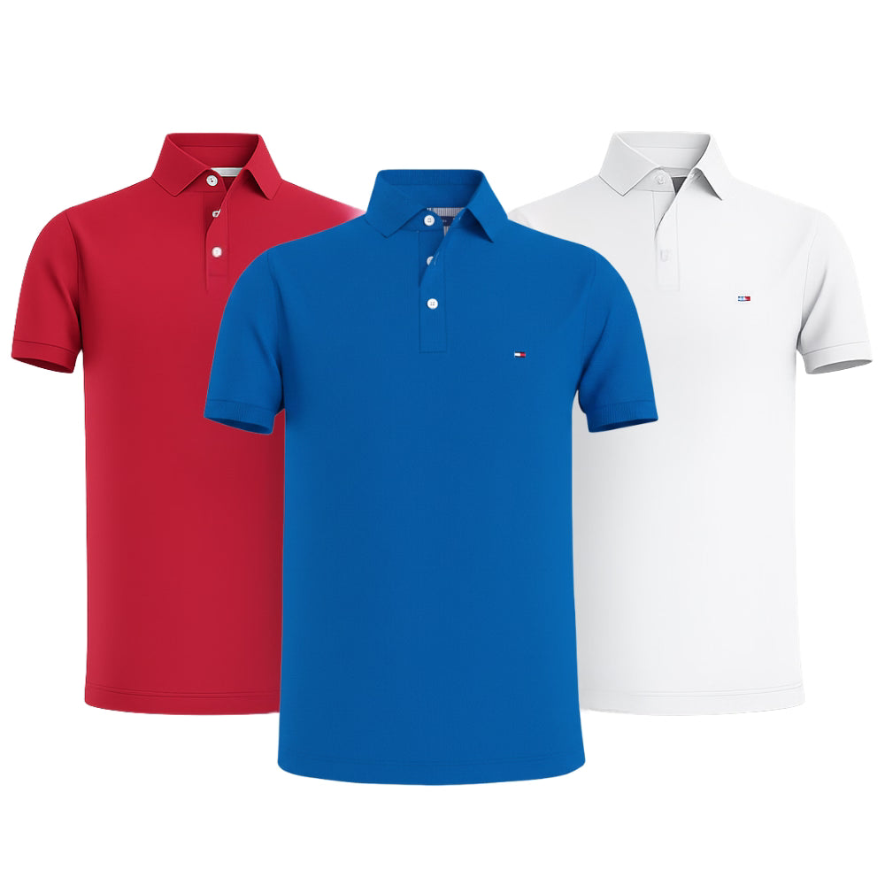Polo Ultra Luxe à col montant (1 acheté, 3 offerts)